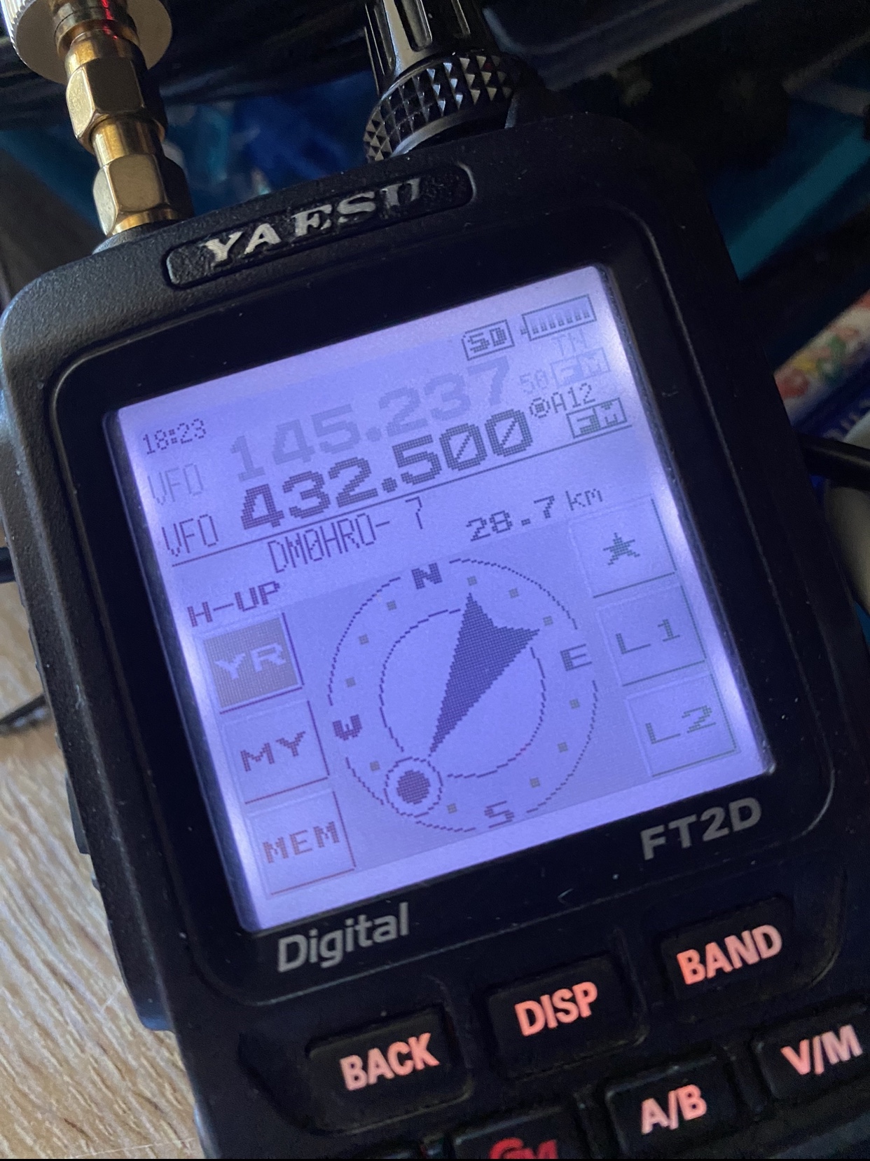 APRS DIGI auf 432.500 MHz nun bei DM0HRO